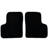Black Floor Mats for Fiat 500 (2008-2013) | Black Trim - AutoWin