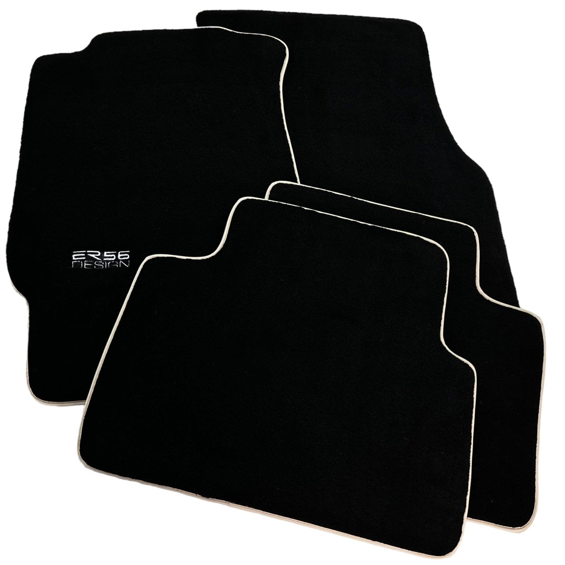 Black Floor Mats For Honda Civic V (1991-1995) ER56 Design - AutoWin