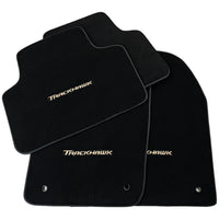 Black Floor Mats for Jeep Grand Cherokee Trackhawk (2018-2021) - AutoWin