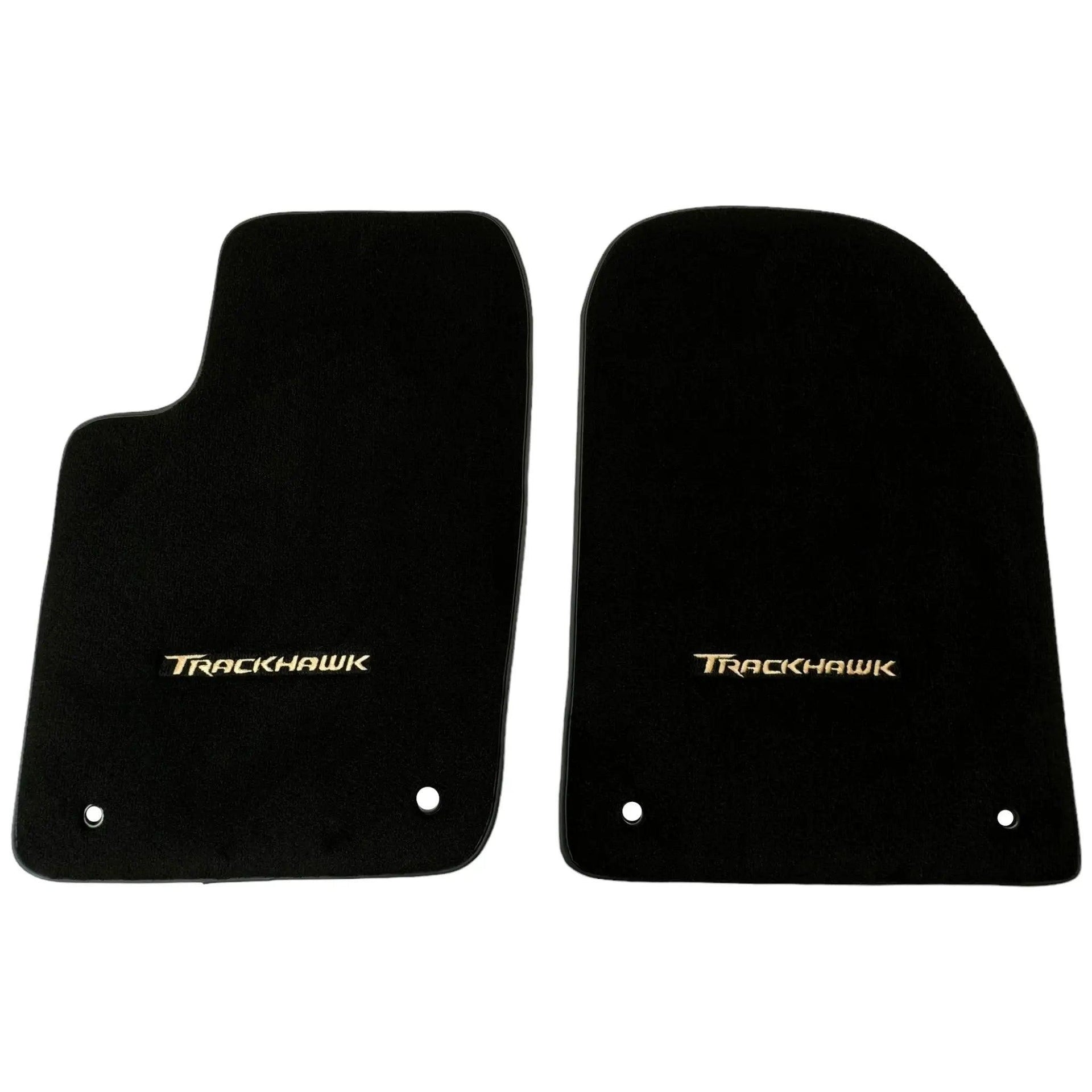 Black Floor Mats for Jeep Grand Cherokee Trackhawk (2018-2021) - AutoWin