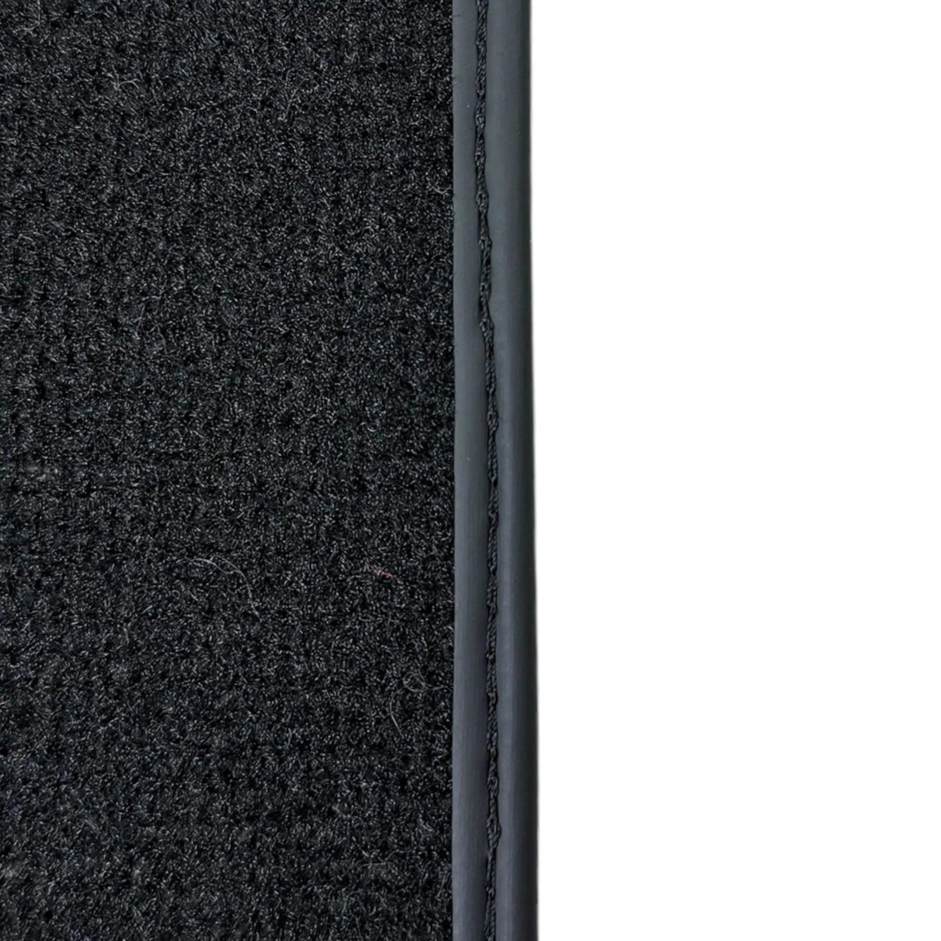 Black Floor Mats for Jeep Renegade (2018-2024) Co Drive with Fixing System - AutoWin