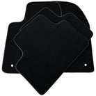 Black Floor Mats for Jeep Renegade (2018-2024) Co Drive with Fixing System - AutoWin
