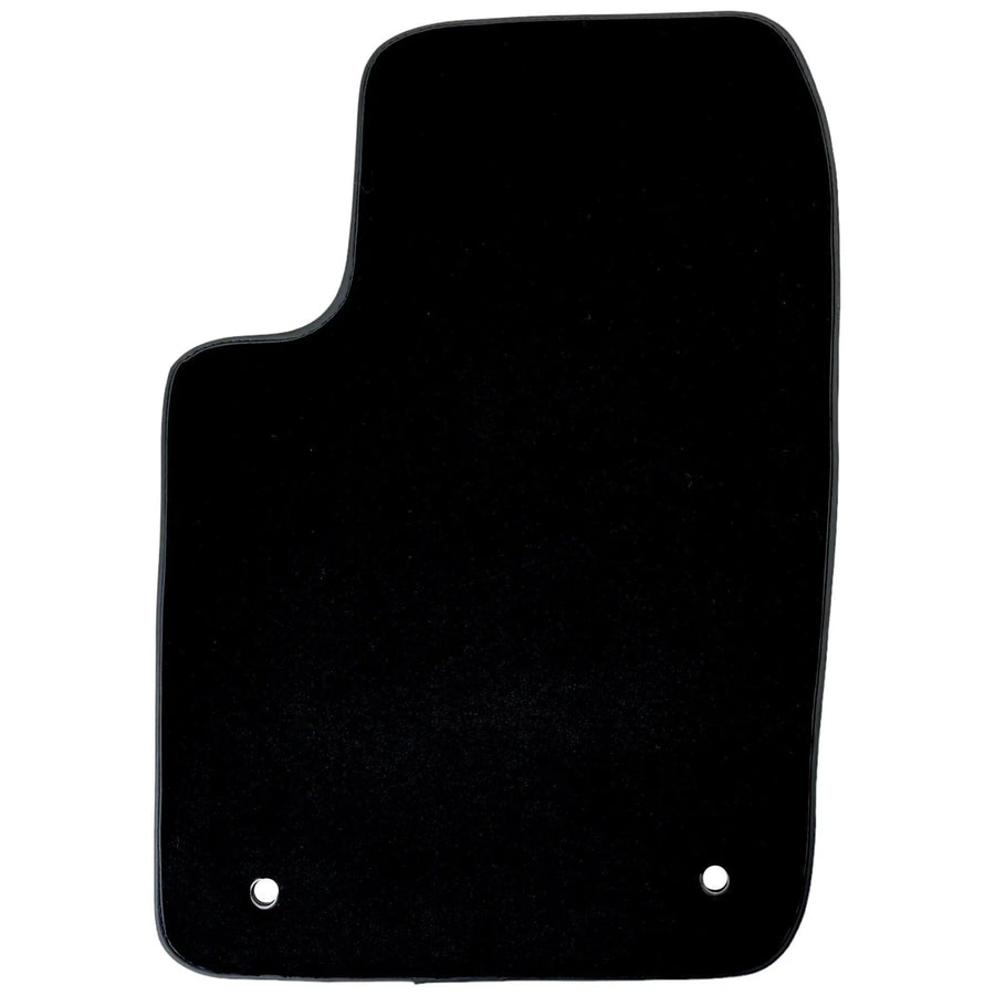 Black Floor Mats for Jeep Renegade Plug-in Hybrid (2020-2024) Co Driver with Fixing System - AutoWin