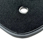 Black Floor Mats for Jeep Wrangler JK (2007-2018) 5 Doors Double Fixation - AutoWin