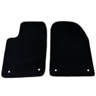 Black Floor Mats for Jeep Wrangler JK (2007-2018) 5 Doors Single Fixation - AutoWin