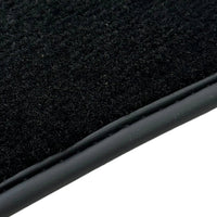 Black Floor Mats for Jeep Wrangler JK (2007-2018) 5 Doors Single Fixation - AutoWin