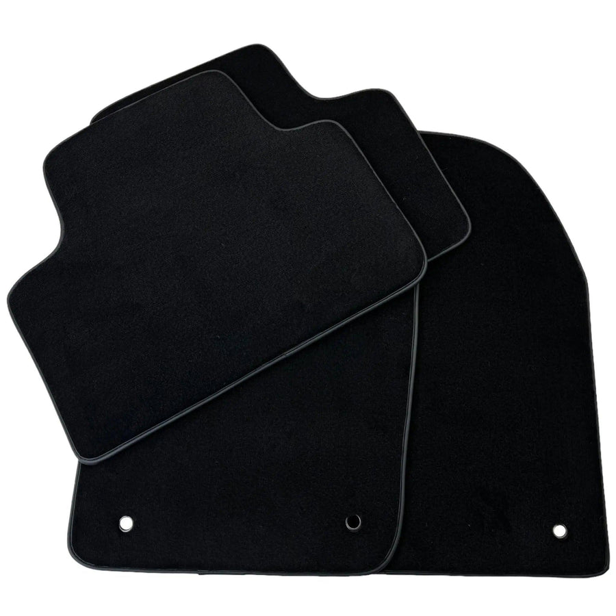 Black Floor Mats for Jeep Wrangler JL (2020-2024) 5 Doors 4xe - AutoWin