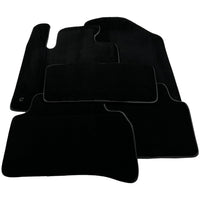 Black Floor Mats for Kia Carens 5 Seater (2006-2013) Manual - AutoWin
