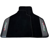 Black Floor Mats for Lamborghini Diablo (1990-2001) with Carbon Fiber - AutoWin