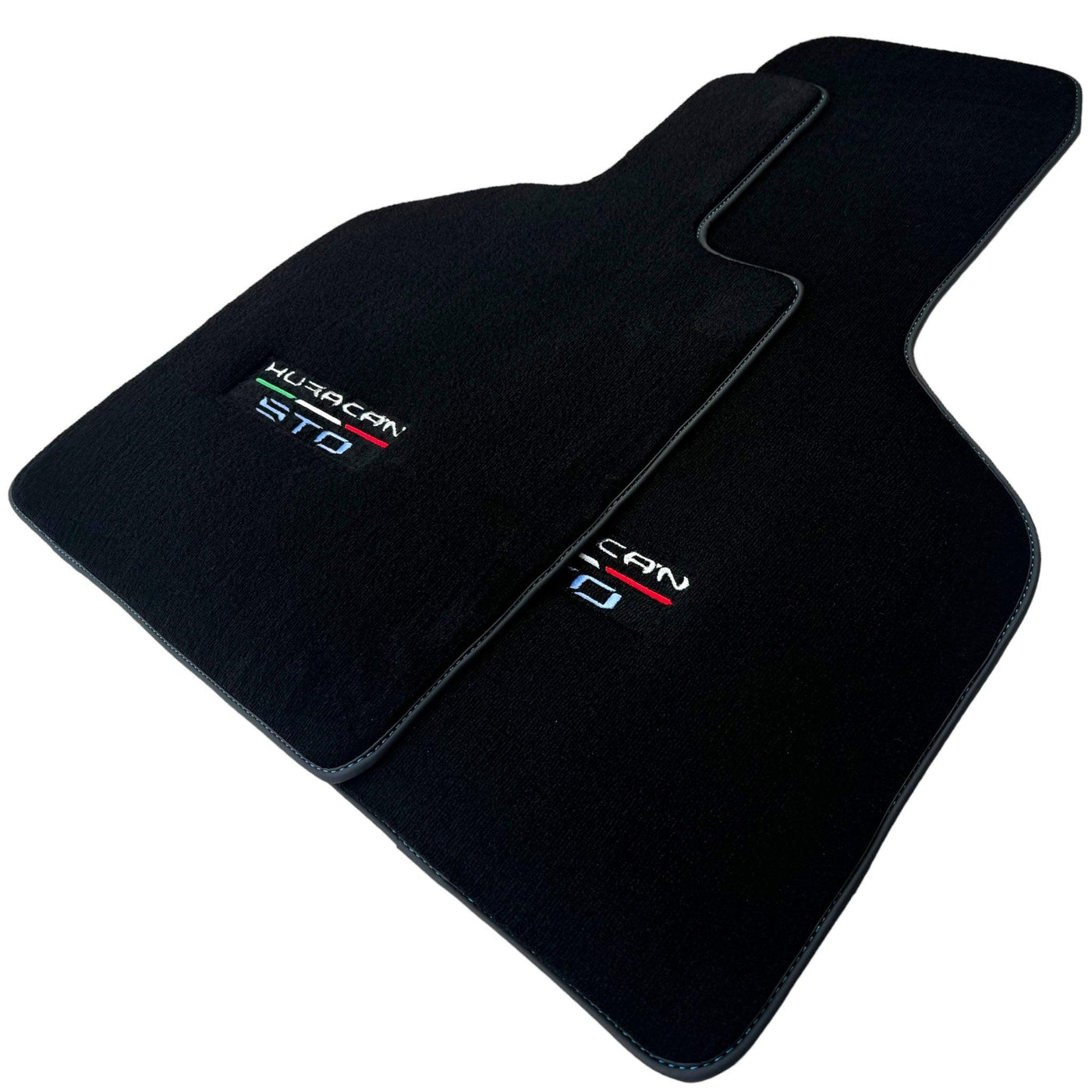 Black Floor Mats for Lamborghini Huracan STO - AutoWin