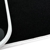 Premium Black Leather Floor Mats for Lamborghini Huracan STO