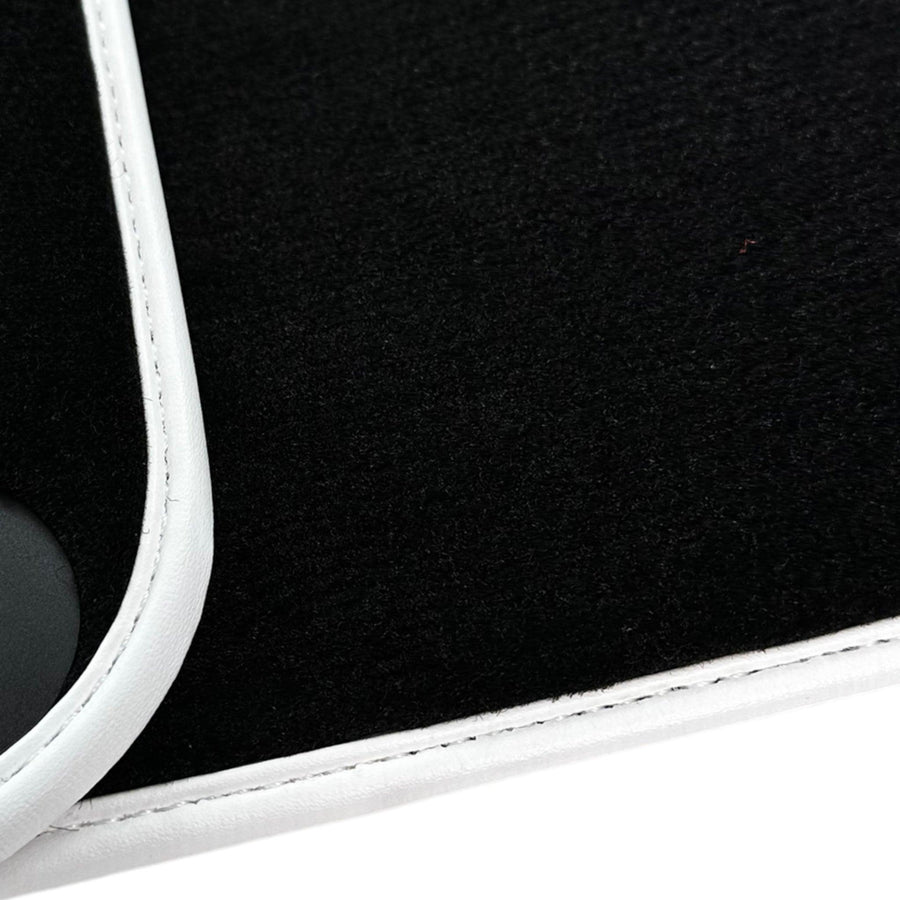 Premium Black Leather Floor Mats for Lamborghini Huracan STO
