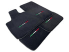Black Floor Mats For Maserati Ghibli 2013-2022 Italy Edition - AutoWin
