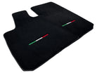 Black Floor Mats For Maserati Ghibli 2013-2022 Italy Edition - AutoWin
