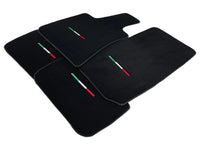 Black Floor Mats For Maserati Grecale (2023-2024) Italy Edition - AutoWin