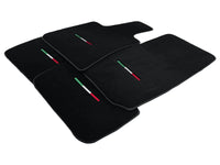Black Floor Mats For Maserati Levante (2017-2023) Italy Edition - AutoWin