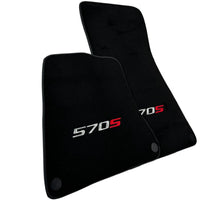 Black Floor Mats for McLaren 570S Tailored Carpets Set AutoWin - AutoWin