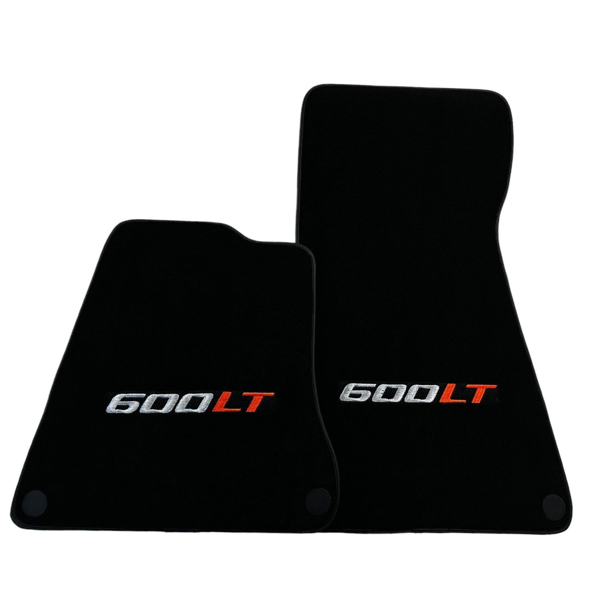 Black Floor Mats for McLaren 600 LT (2018-2020) - AutoWin