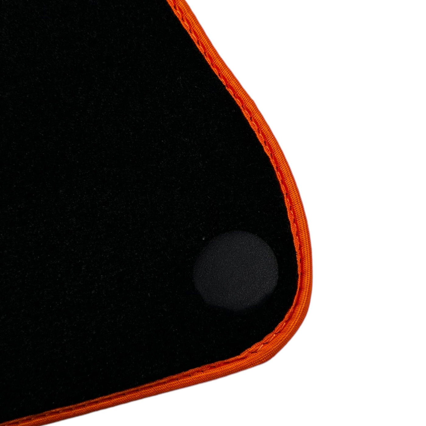 Black Floor Mats for McLaren 600 LT (2018-2020) With Alcantara Leather - AutoWin