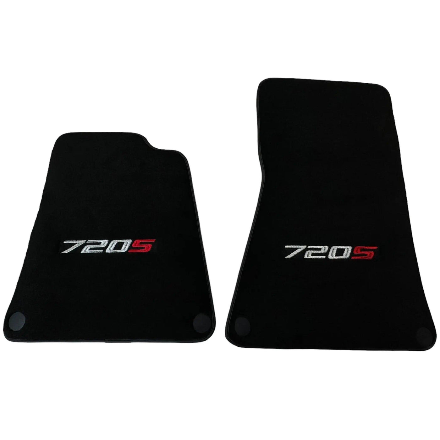 Black Floor Mats for McLaren 720S Tailored Carpets Set AutoWin - AutoWin