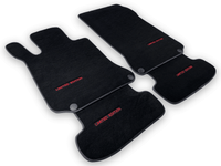 Black Floor Mats For Mercedes Benz C-Class S202 Estate (1996-2000) | Limited Edition - AutoWin