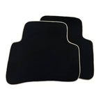 Black Floor Mats For Mercedes-Benz C Class W202 (1993-2000) ER56 Design - AutoWin