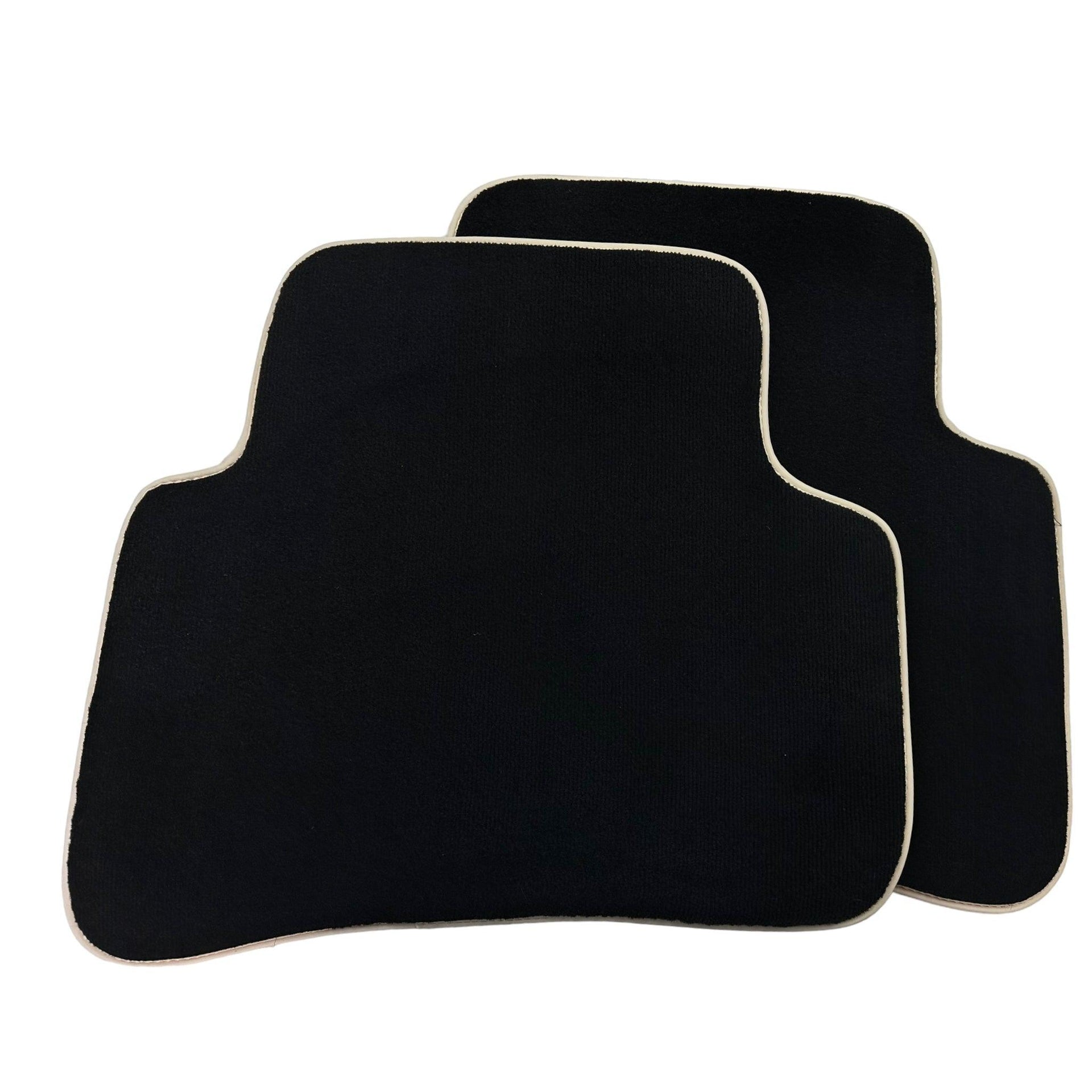 Black Floor Mats For Mercedes-Benz C Class W202 (1993-2000) ER56 Design - AutoWin