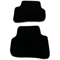 Black Floor Mats For Mercedes Benz C-Class W203 (2000-2007) ER56 Design - AutoWin