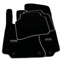 Black Floor Mats For Mercedes-Benz C Class W206 (2021-2023) ER56 Design - AutoWin