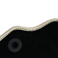 Black Floor Mats For Mercedes-Benz C Class W206 (2021-2023) ER56 Design - AutoWin