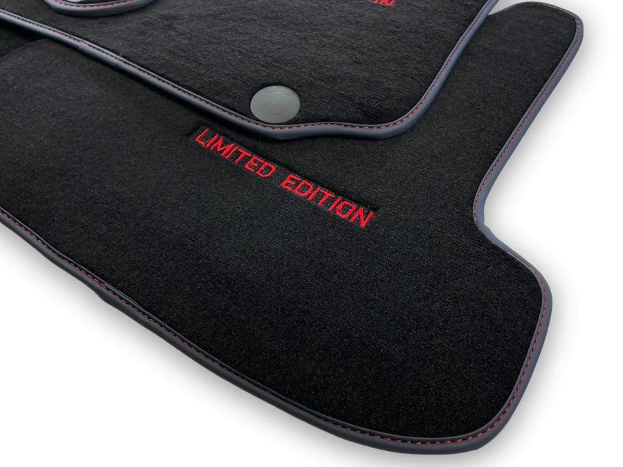 Black Floor Mats For Mercedes Benz E-Class S212 Estate Facelift (2013-2016) | Limited Edition - AutoWin