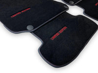 Black Floor Mats For Mercedes Benz E-Class W210 Sedan 4Matic (1995-2002) | Limited Edition - AutoWin