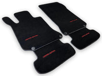Black Floor Mats For Mercedes Benz E-Class W211 Sedan 4Matic (2002-2009) | Limited Edition - AutoWin