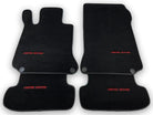 Black Floor Mats For Mercedes Benz GLE-Class C167 Coupe (2020-2023) | Limited Edition - AutoWin