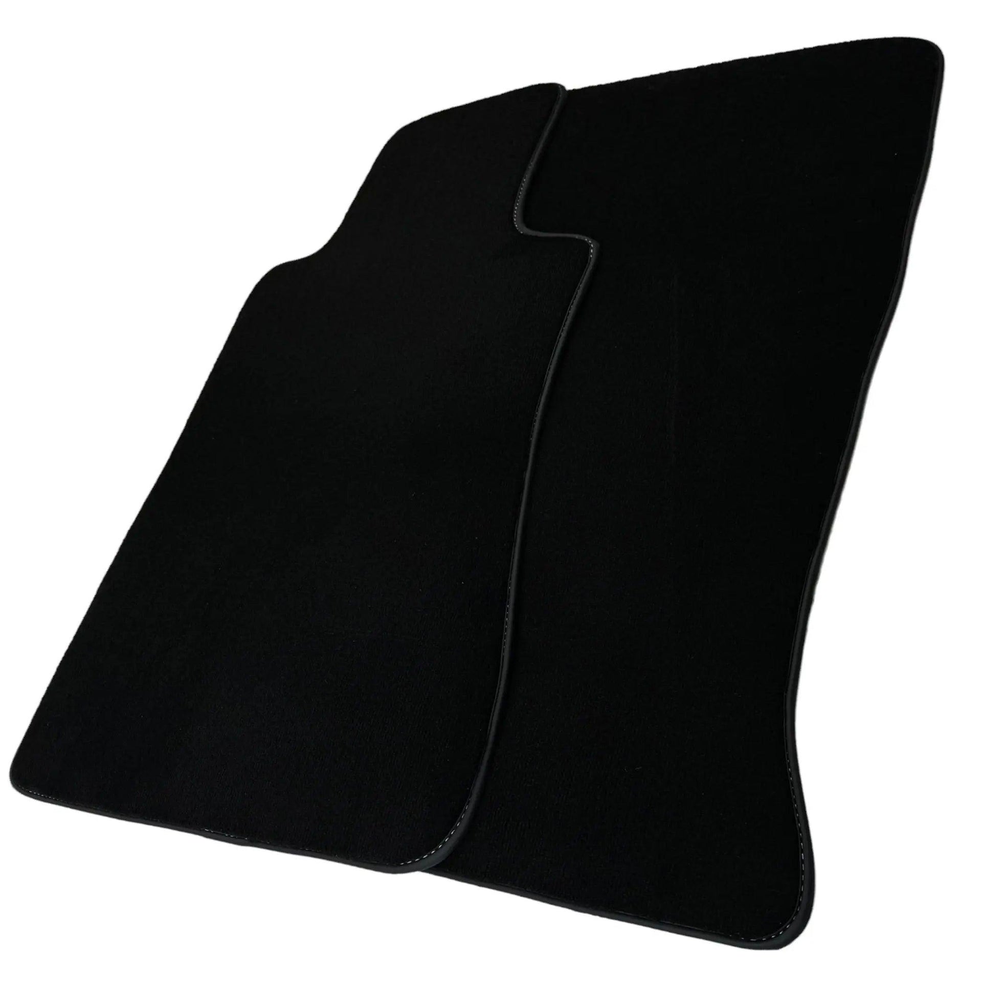 Black Floor Mats for Mercedes-Benz R107/C107 Coupe (1971-1989) - AutoWin