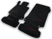 Black Floor Mats For Mercedes Benz S-Class W126 (1979-1991) | Limited Edition - AutoWin