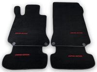 Black Floor Mats For Mercedes Benz S-Class W126 (1979-1991) | Limited Edition - AutoWin