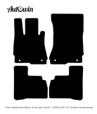 Black Floor Mats For Mercedes Benz S-Class W221 (2005-2013) Short Wheelbase | Limited Edition - AutoWin
