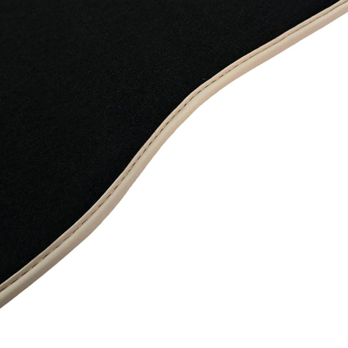 Black Floor Mats For Mercedes-Benz SL-Class R129 (1989-2001) Beige Trim - AutoWin