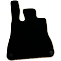 Black Floor Mats For Mercedes-Benz SL-Class R231 (2012-2022) Beige Trim - AutoWin