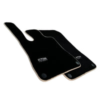 Black Floor Mats For Mercedes-Benz SLK-Class R170 (1998-2000) ER56 Design - AutoWin