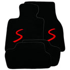 Black Floor Mats for Mini Cabrio R52 Convertible (2004-2009) - AutoWin