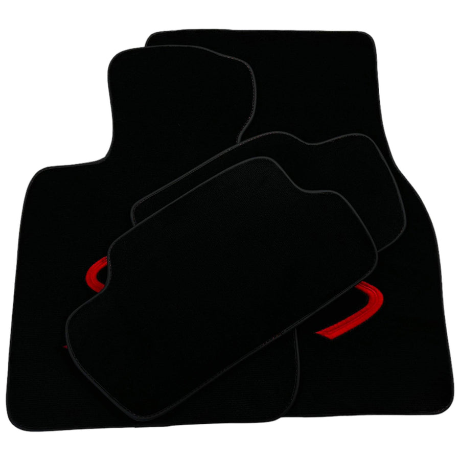 Black Floor Mats for Mini Cabrio R52 Convertible (2004-2009) - AutoWin