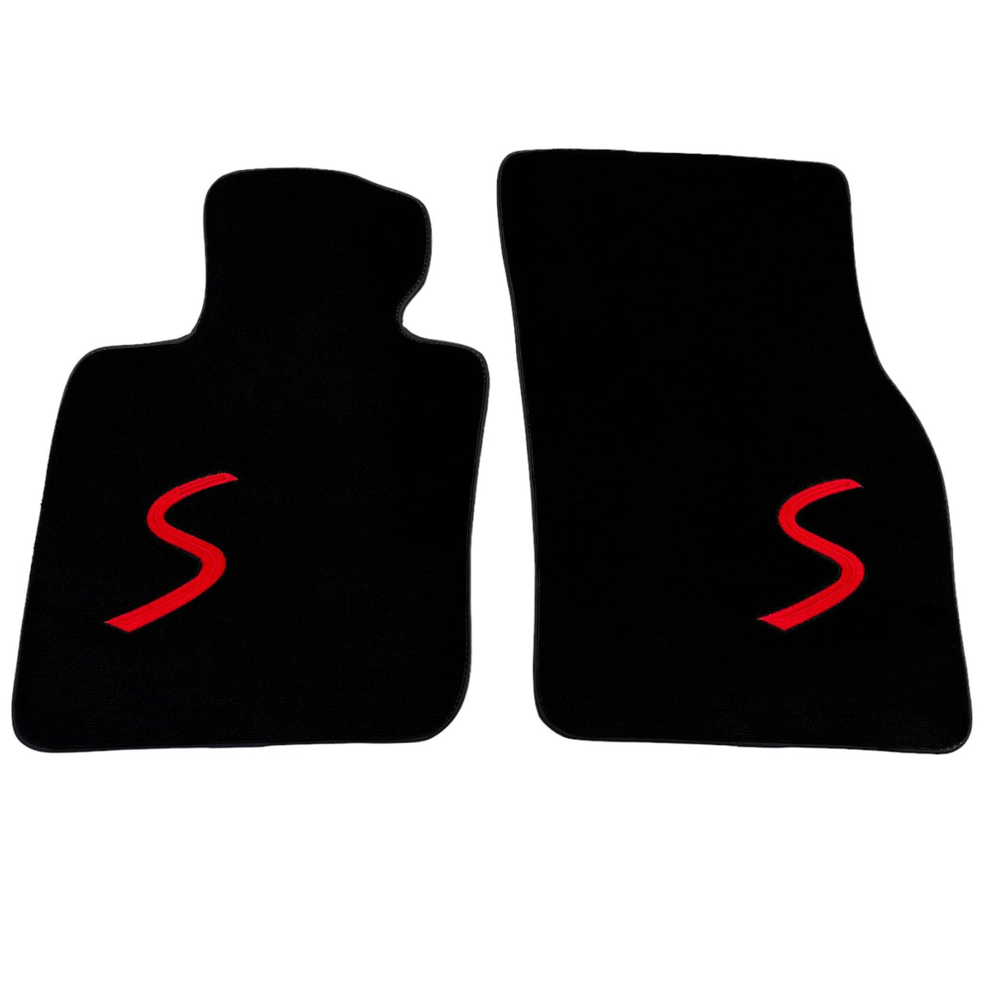 Black Floor Mats for Mini Cabrio R57 Convertible (2009-2016) - AutoWin