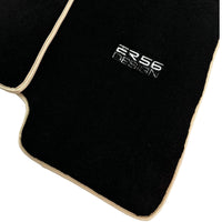 Black Floor Mats For Mitsubishi Pajero III (2000-2004) ER56 Design - AutoWin