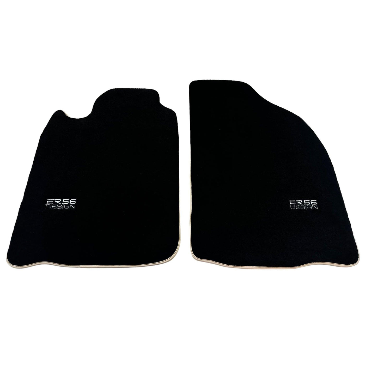 Black Floor Mats For Mitsubishi Pajero Sport (1996-2006) ER56 Design - AutoWin