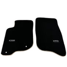 Black Floor Mats For Mitsubishi Pajero Sport (2009-2015) ER56 Design - AutoWin