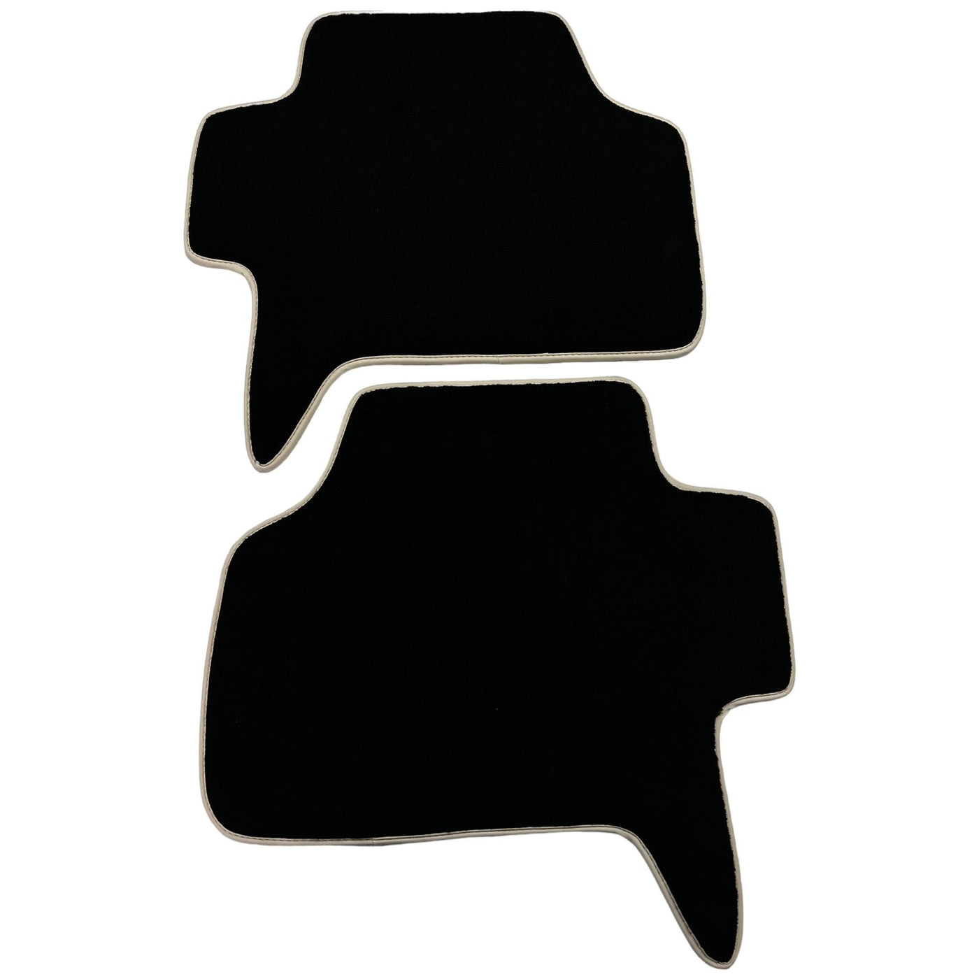 Black Floor Mats For Mitsubishi Pajero Sport (2009-2015) ER56 Design - AutoWin