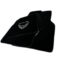 Black Floor Mats for Pontiac FireBird (1993-2002) with Trans Am Logo - AutoWin