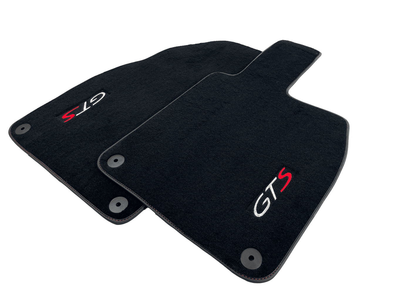 Black Floor Mats for Porsche 718 Cayman GTS (2017-2023) - AutoWin